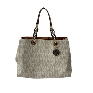 7155 MICHAEL KORS VANILLA JET SET SHOULDER BAG 254557155